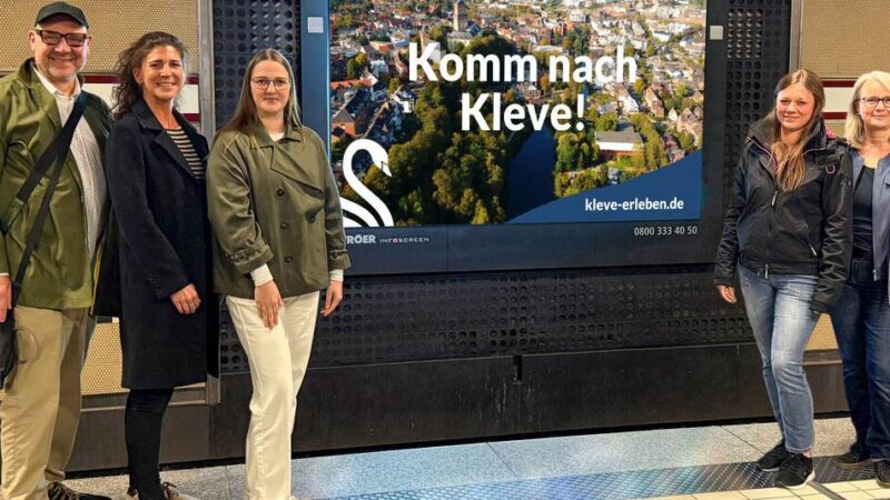 Tourismus in Kleve: WTM wirbt in Düsseldorf und den Niederlanden für Kurzurlaub in Kleve