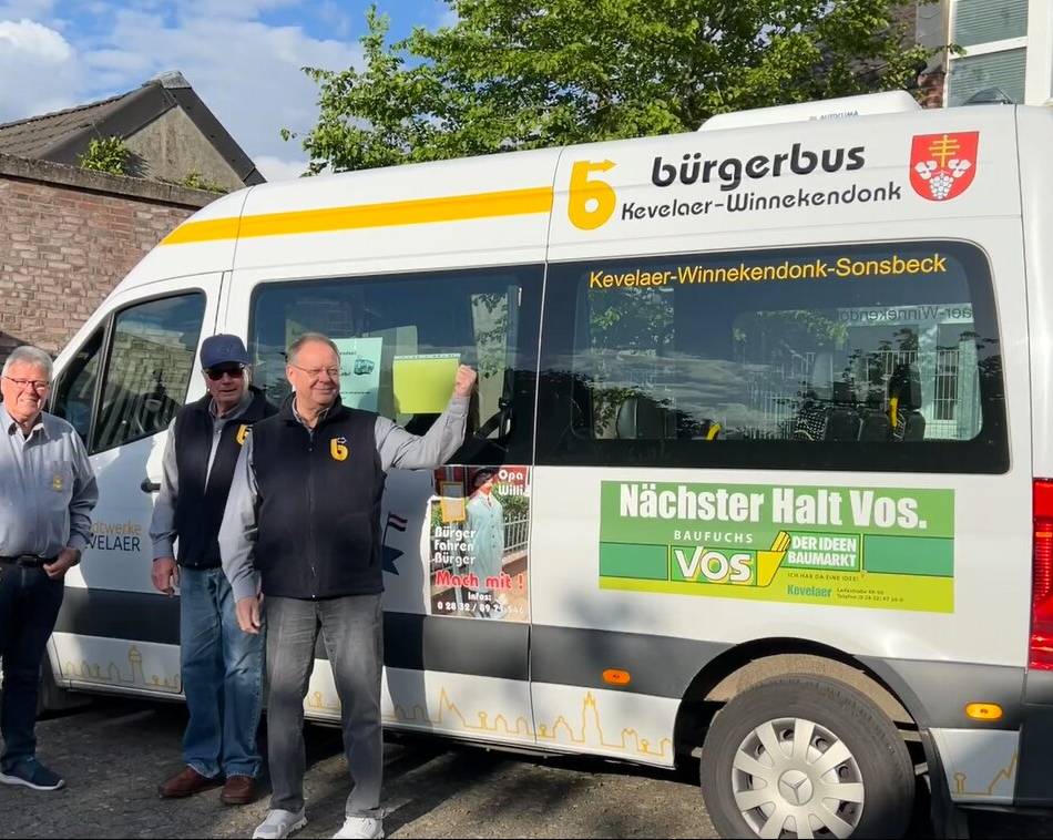 Fahrer fehlen: Bürgerbus Winnekendonk sucht dringend Verstärkung