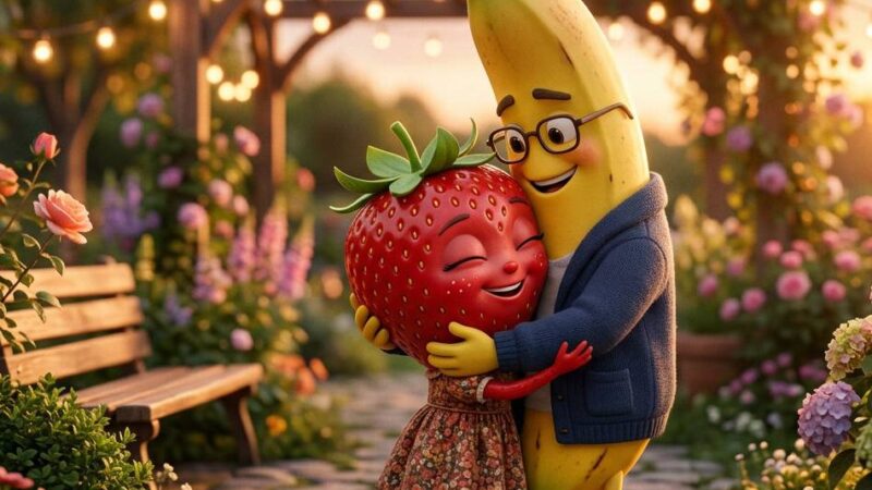 Trend in sozialen Medien: Wenn die Erdbeere mit der Banane fremdgeht – Neusser Psychologin warnt vor KI-Videos