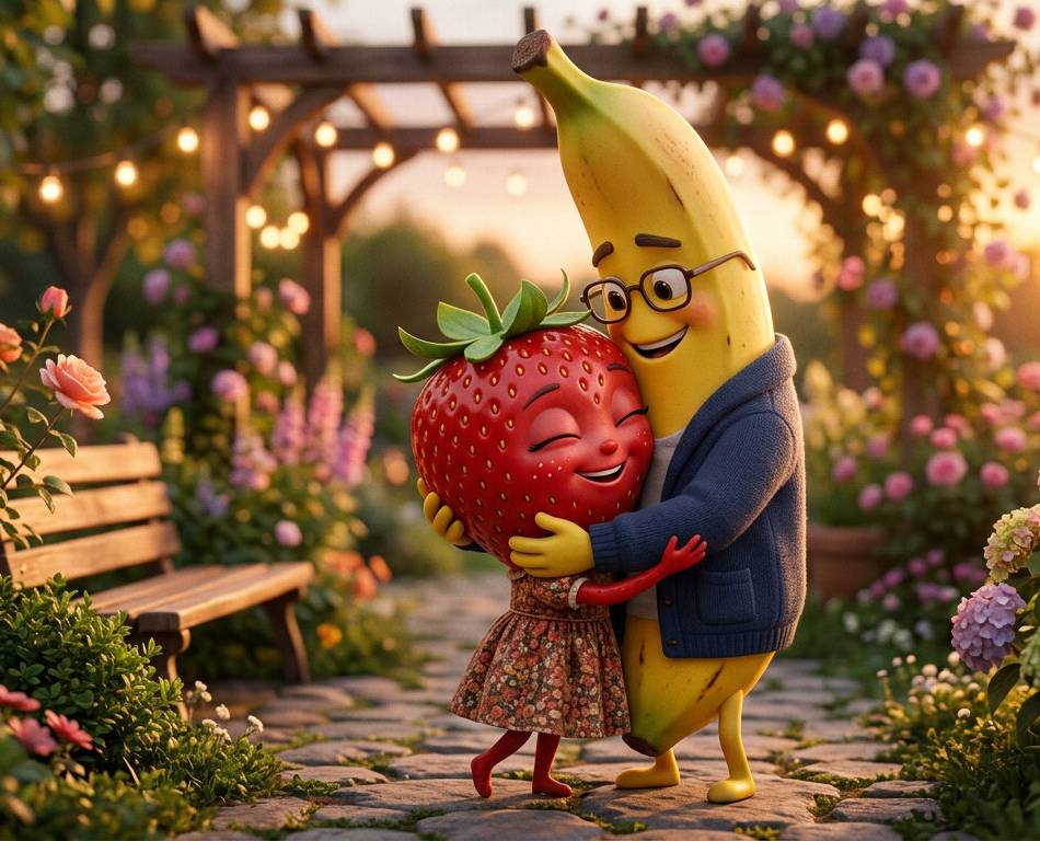 Trend in sozialen Medien: Wenn die Erdbeere mit der Banane fremdgeht – Neusser Psychologin warnt vor KI-Videos