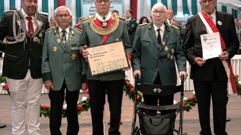 St.-Johannes-Bruderschaft: Schützenfest in Bracht mit neuer Mühlenmarine