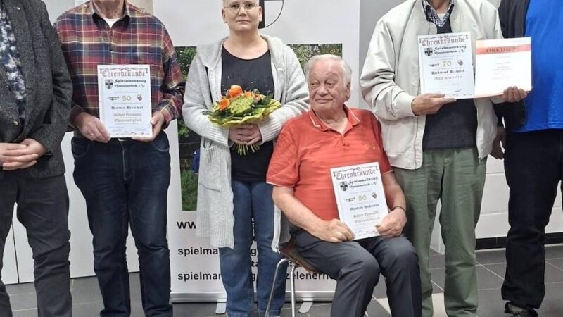 Spielmannszug Menzelenerheide: Helmut Kiwitt spielt seit 70 Jahren im Verein