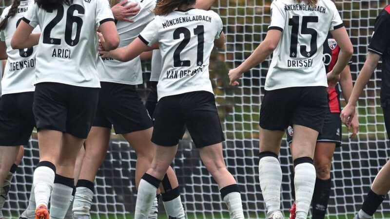 „Extrem gutes Zeichen“: Remis gegen Berlin – Borussias Frauen nähern sich dem Klassenverbleib