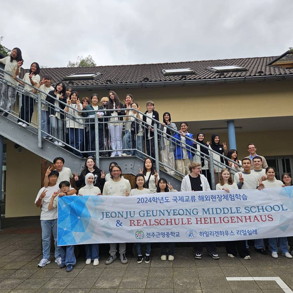 Unesco-Partnerschaft in Heiligenhaus: Realschüler schicken Briefe nach Südkorea