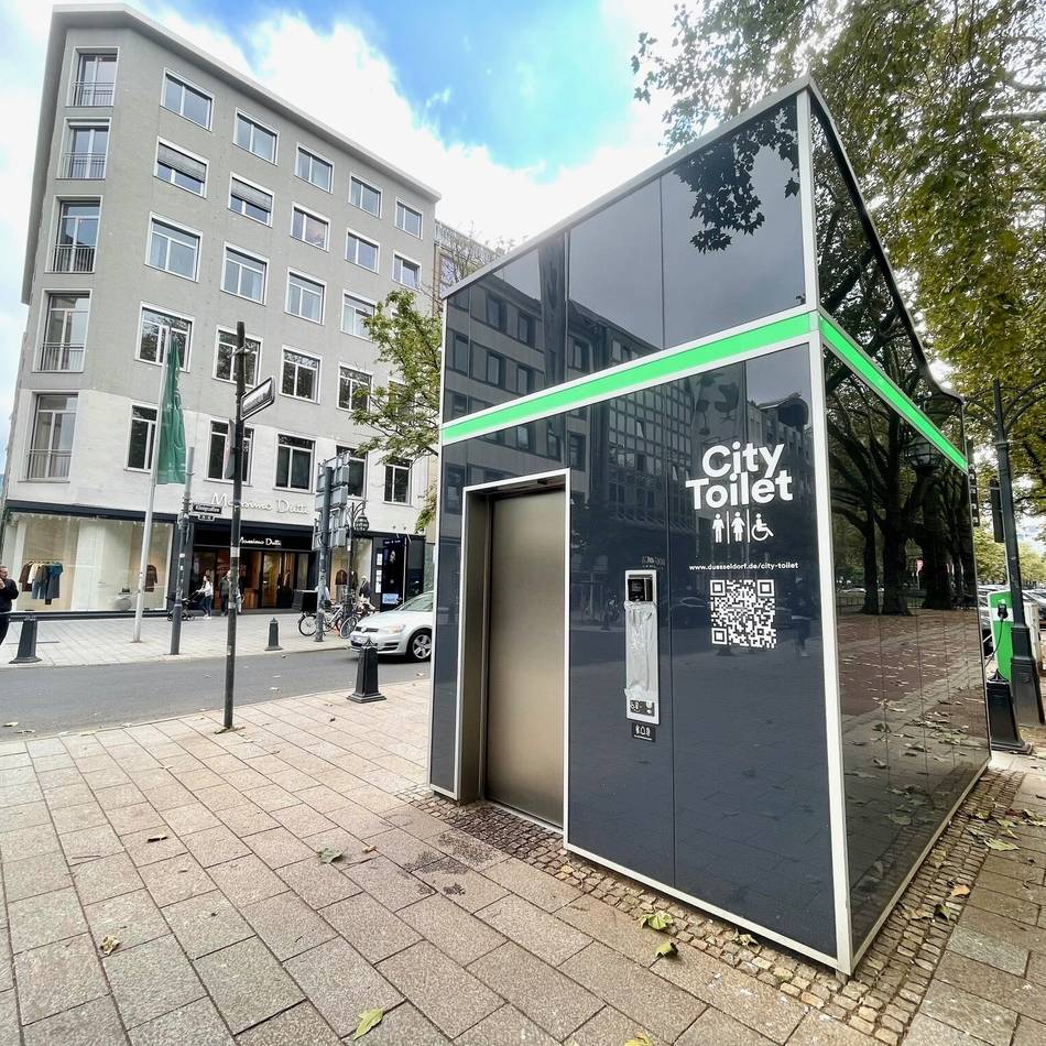 Projekt „City Toilet“ in Düsseldorf: Jetzt gibt es mehr als 160 WCs in der Stadt