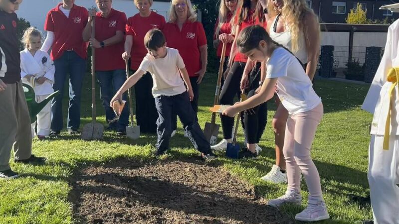 Vereinssport in Rheinberg: Der SV Concordia Ossenberg pflanzt Klimabäume