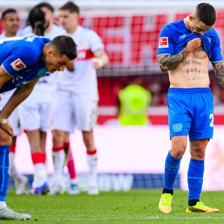 Nach früher Führung: Bayer 04 verspielt gegen den VfB Stuttgart den vierten Tabellenplatz