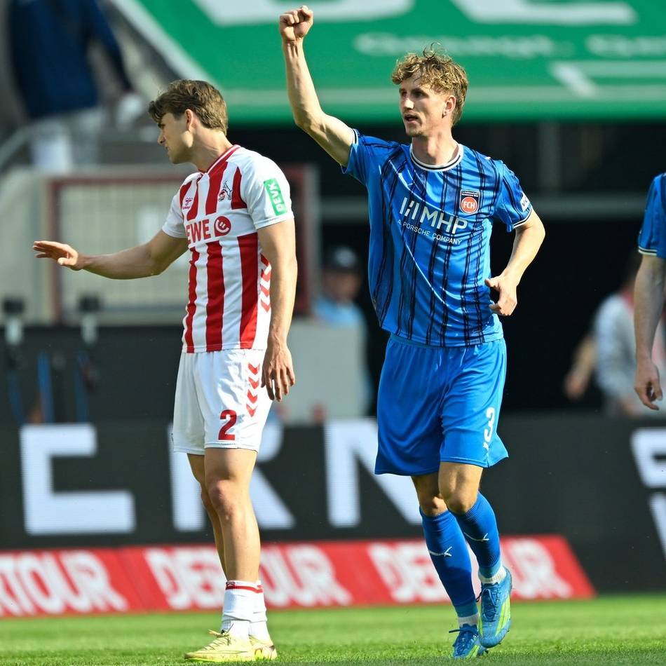 Schöppner schnürt Doppelpack: 3:1 in Köln – Heidenheim hält die Chance auf den Relegationsplatz am Leben