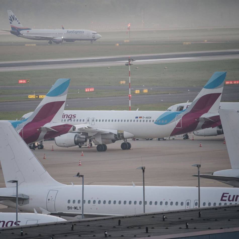 Alarm im Cockpit: Eurowings-Airbus muss in Düsseldorf Sicherheitslandung einleiten
