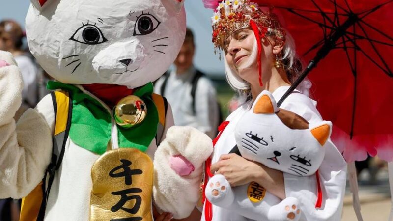 Am Samstag in Düsseldorf: Hunderttausende in der Stadt – Besucher trotzen der Hitze beim Japan-Tag