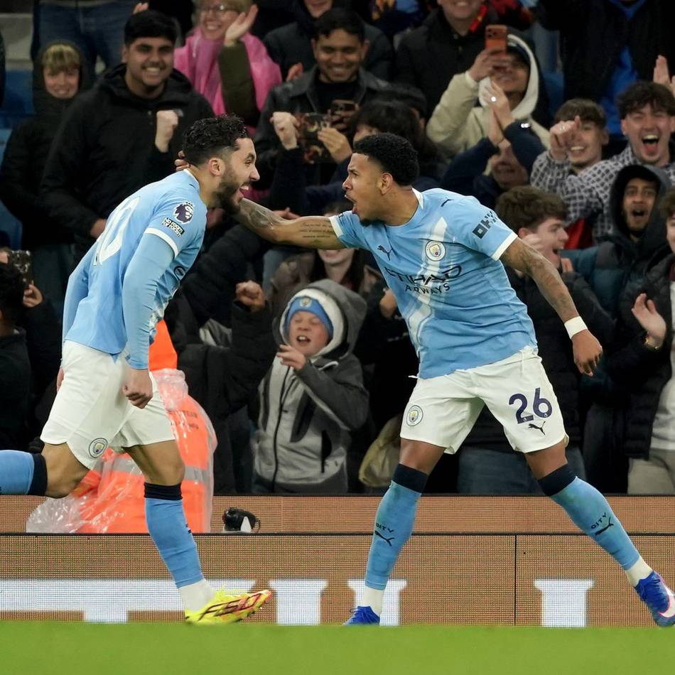 Sieg gegen Crystal Palace: Manchester City hält Titelrennen spannend