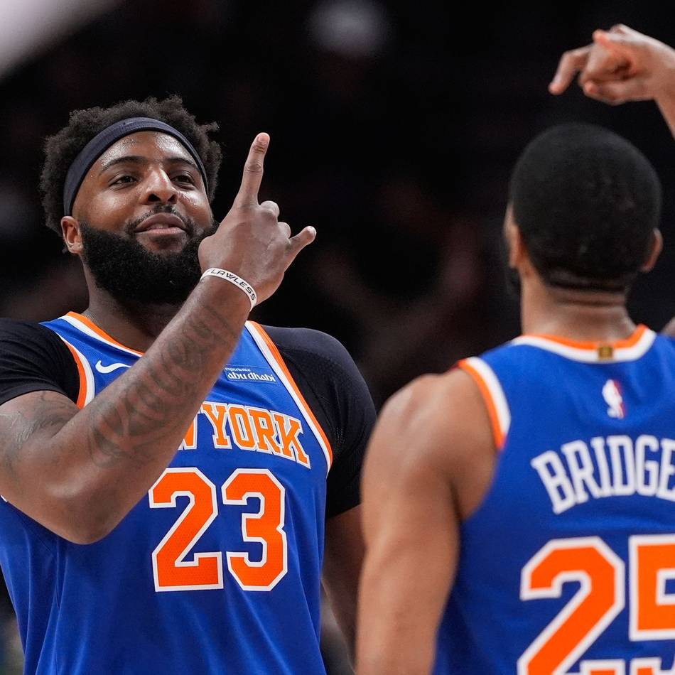 Basketball: Rekord-Pausenführung: Knicks blamieren Hawks in NBA-Playoffs