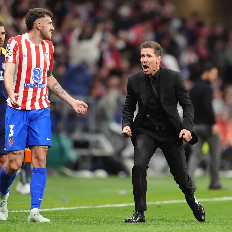 Alle Augen auf die „Nervensäge“: Atlético-Trainer Simeone droht sein letzter Tanz in London
