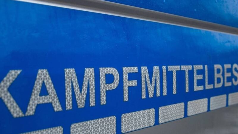 Stadt gibt Entwarnung: Keine Gefahr mehr nach Bombenfund