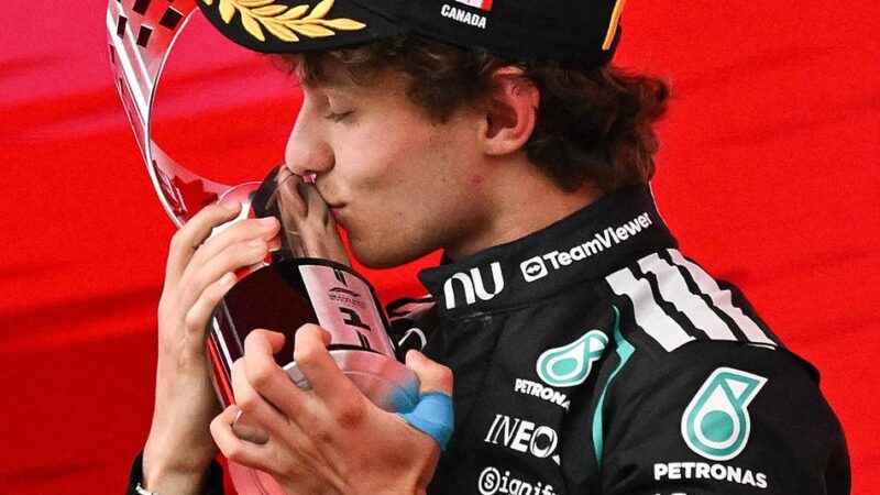 Formel 1: Spektakuläres Duell – „Löwe“ Antonelli siegt bei Russell-Aus