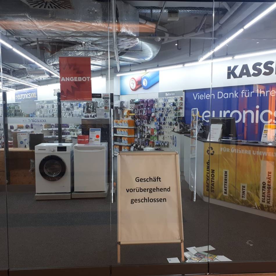Einzelhandel in Langenfeld: Euronics XXL in der Stadtgalerie hat den Betrieb eingestellt