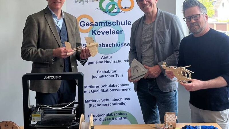 Vernetzung mit der Wirtschaft in Kevelaer: „Wir wollen unsere Schülerinnen und Schüler auf eine Arbeitswelt vorbereiten, die sich stetig verändert“
