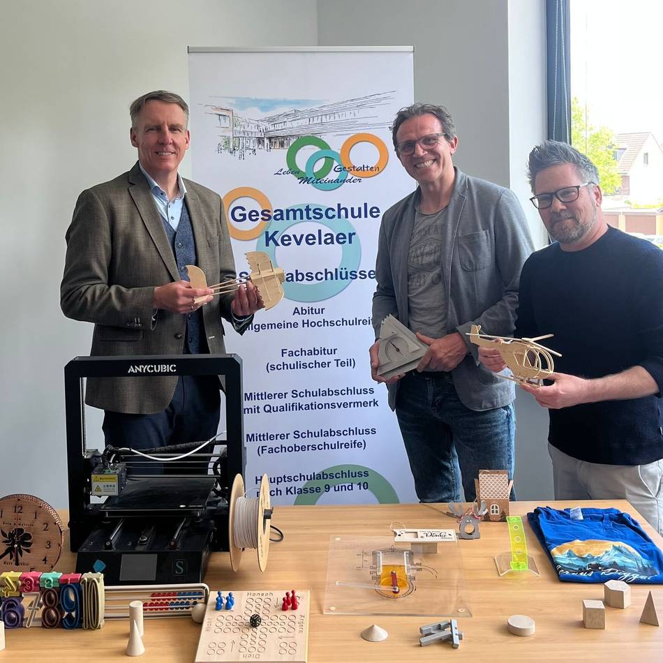 Vernetzung mit der Wirtschaft in Kevelaer: „Wir wollen unsere Schülerinnen und Schüler auf eine Arbeitswelt vorbereiten, die sich stetig verändert“