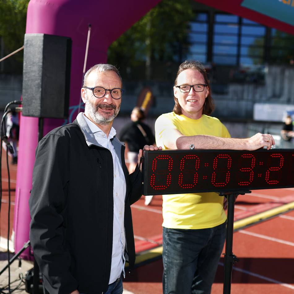 Sportaktion in Mettmann: Warum die Gesamtschule 2500 Kilometer lief