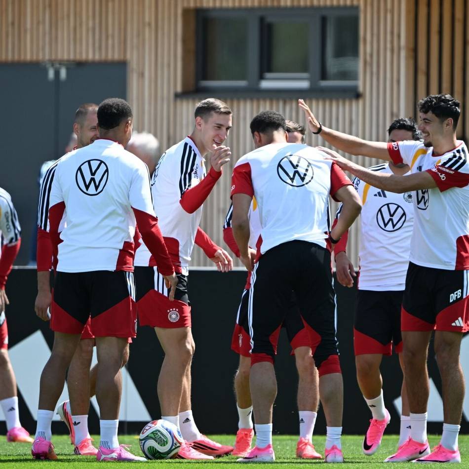Nur zwei Spieler fehlen: Vor Finnland-Spiel – 25 Akteure beim DFB-Training dabei