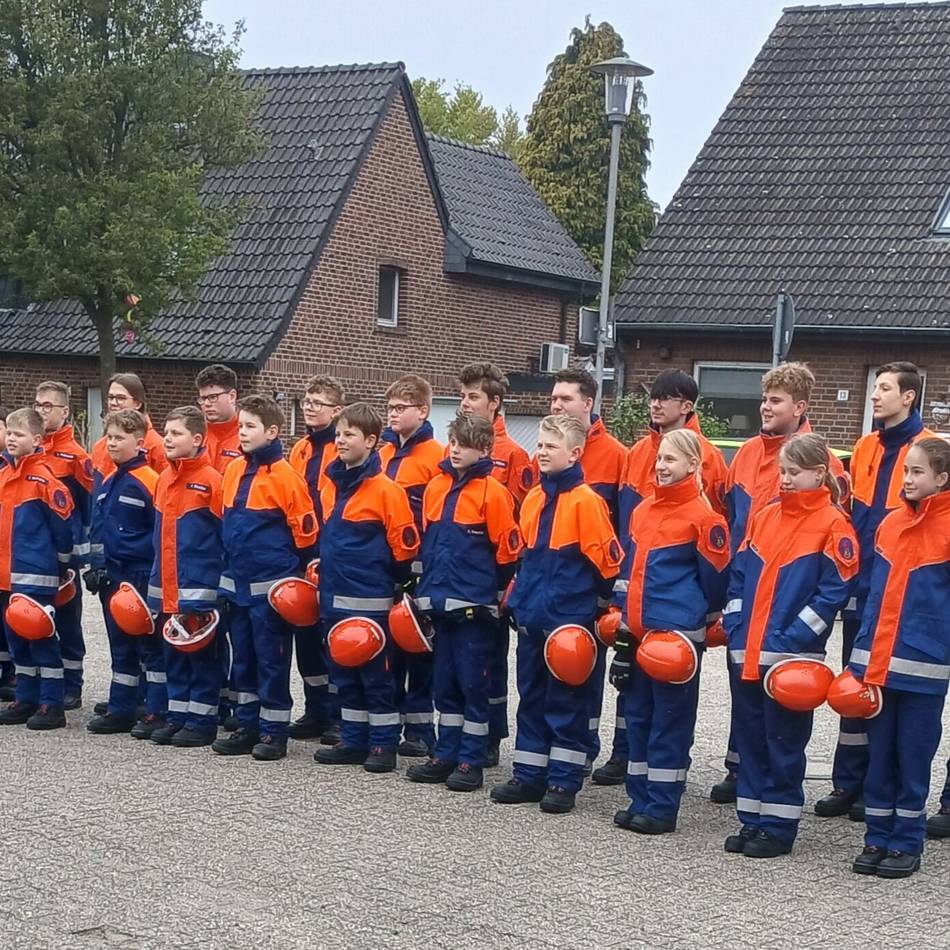 Großes Jubiläum: Kerkener Jugendfeuerwehr feiert 20. Geburtstag mit Grußworten und Ehrungen