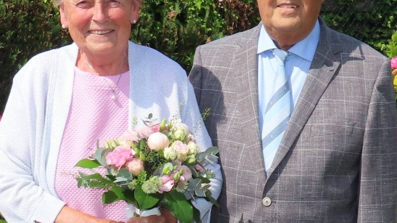 Diamantene Hochzeit in Breyell: Für den Urlaub heirateten sie ganz spontan
