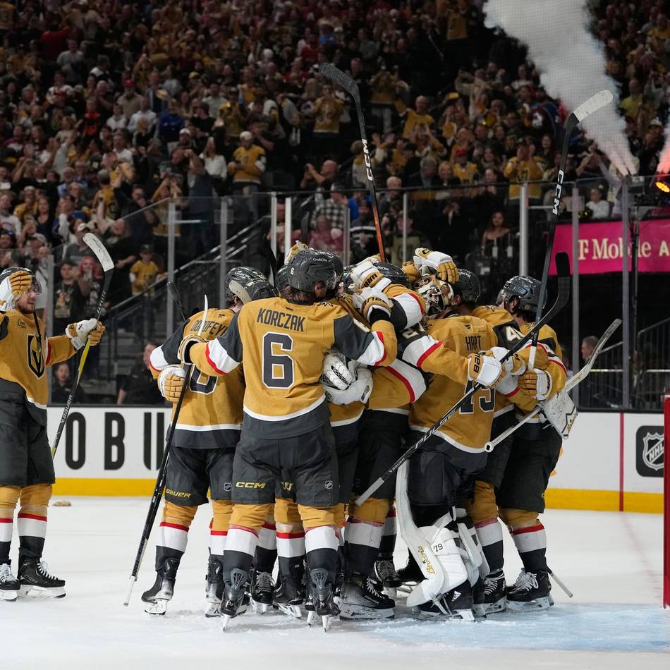 Eishockey: Finaleinzug perfekt: Vegas gewinnt Halbfinal-Serie deutlich