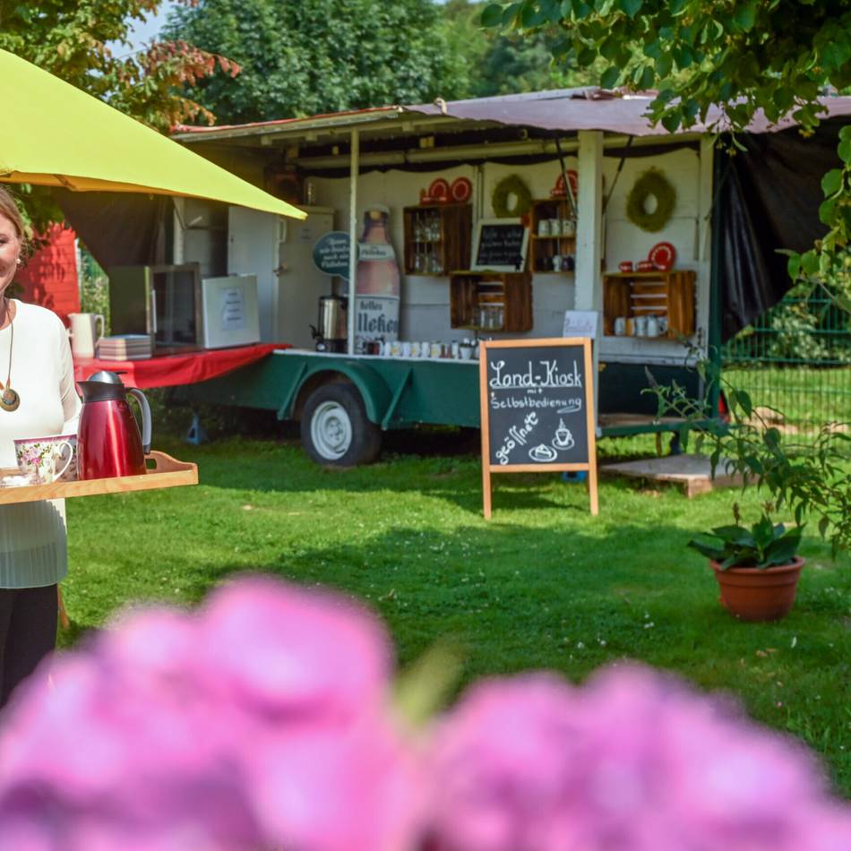 Sonntags bei Kevelaer geöffnet: Geheimtipp für die Fahrradtour – Pause am Landkiosk in Achterhoek