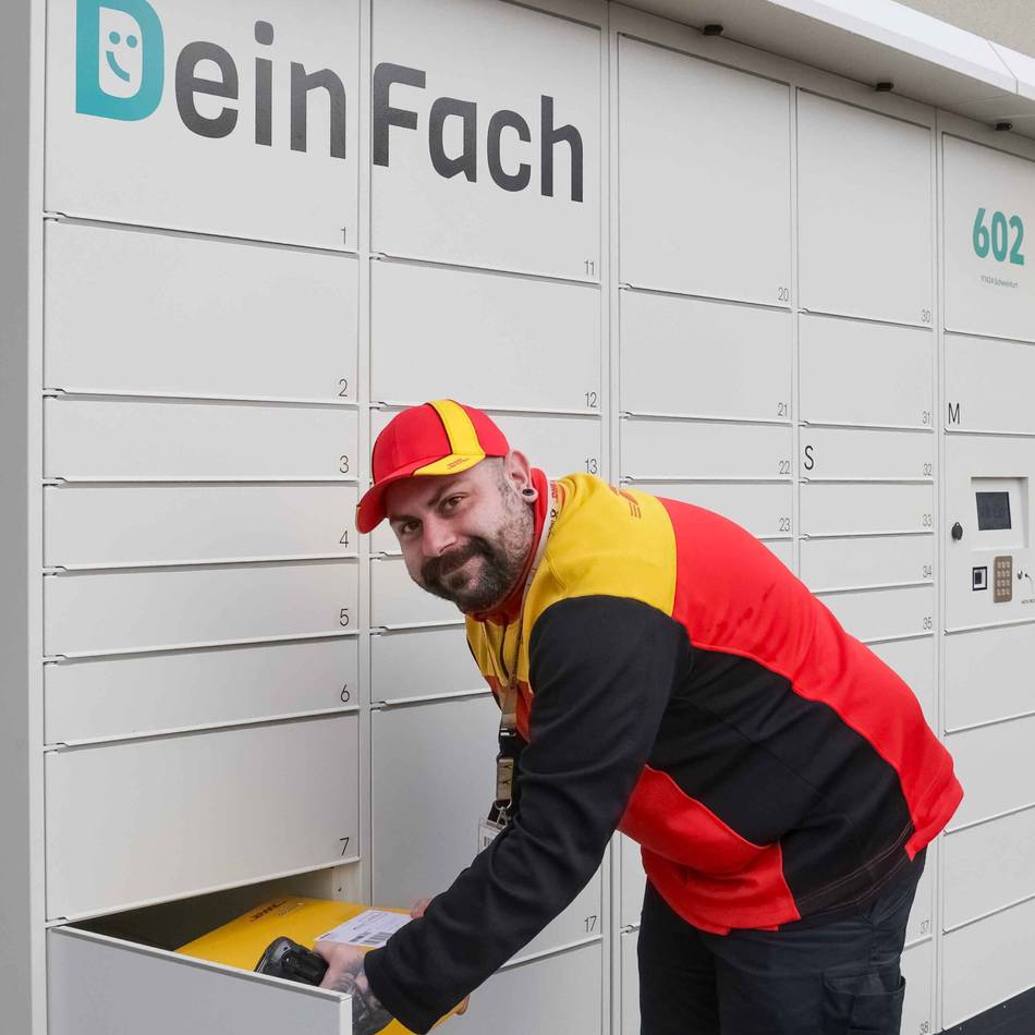 Jetzt auch in Dinslaken: Neuer Automat für Pakete verschiedener Zusteller