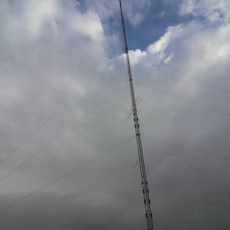 Top-Kran für den Windmast: Messanlage in Jüchen wird wieder abgebaut