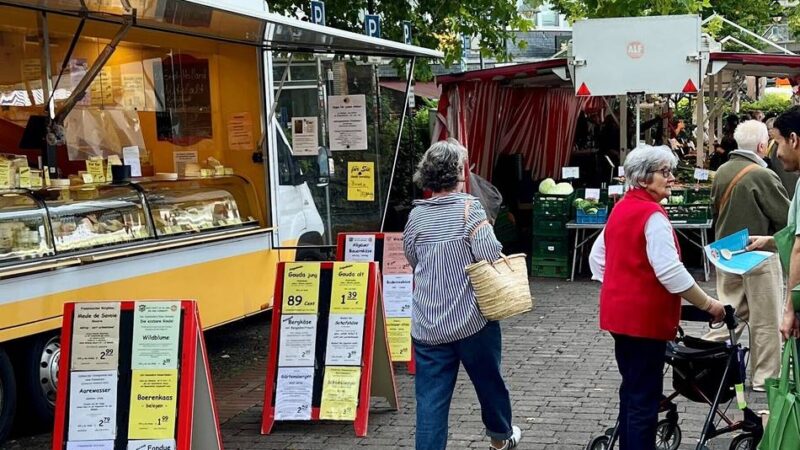 Wegen Christi Himmelfahrt: Opladener Wochenmarkt in Leverkusen findet erst Freitag statt