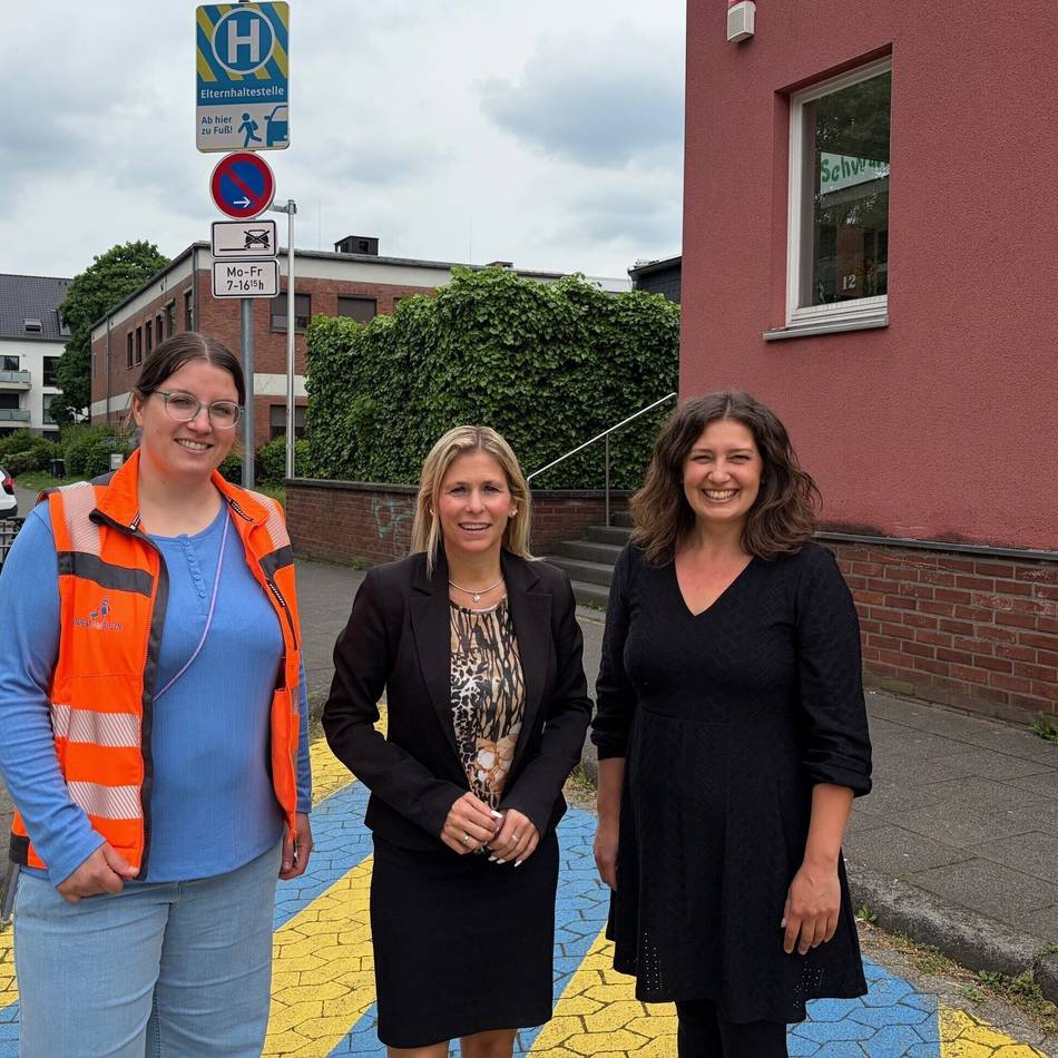 Schulwegsicherheit in Monheim: Elternhaltestellen werden auch zum Parken geöffnet