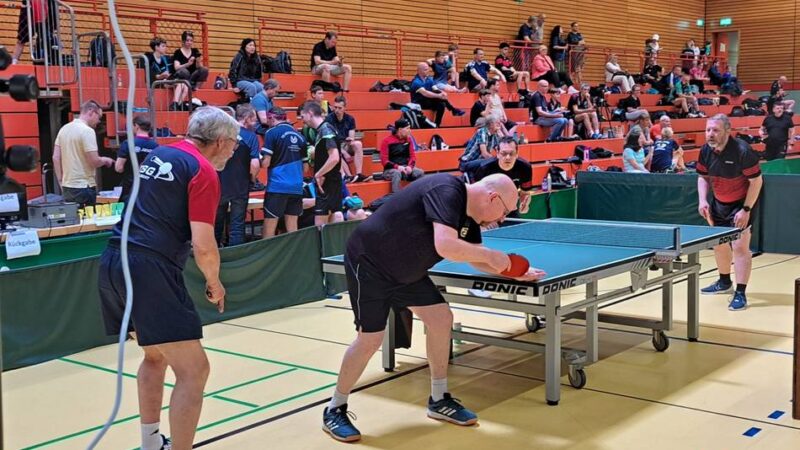 Tischtennis in Hückeswagen: Rekordbeteiligung beim Tischtennis-Pfingstturnier