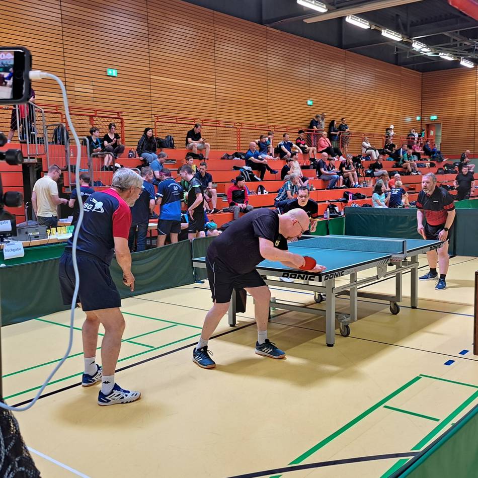 Tischtennis in Hückeswagen: Rekordbeteiligung beim Tischtennis-Pfingstturnier