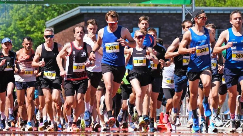 Kalte Dusche zum Abschluss: Neuer Rekord – 1730 Starter beim Bachlauf in Mettmann