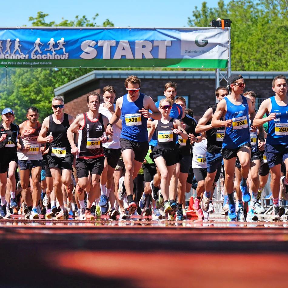 Kalte Dusche zum Abschluss: Neuer Rekord – 1730 Starter beim Bachlauf in Mettmann