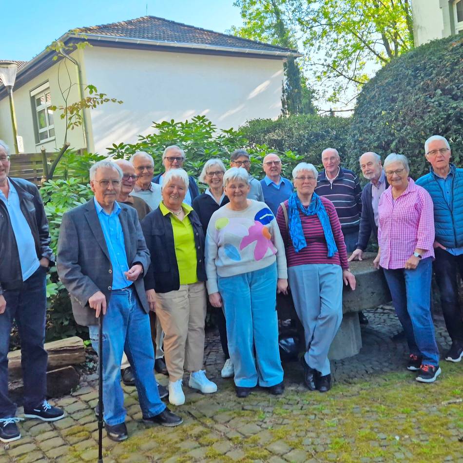 SPD-Urgestein Manfred Hoffmann und seine Frau Christa haben ein Ehemaligen-Treffen der Herberts-Absolventen organisiert: Gemeinsame Aktivitäten nach 60 Jahren