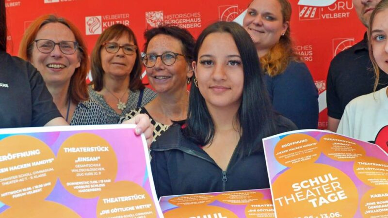 Nach 18 Jahren gibt es wieder ein Schülertheatertreffen von acht Velberter Schulen: Jugendliche bringen ihre Themen auf die Bühne