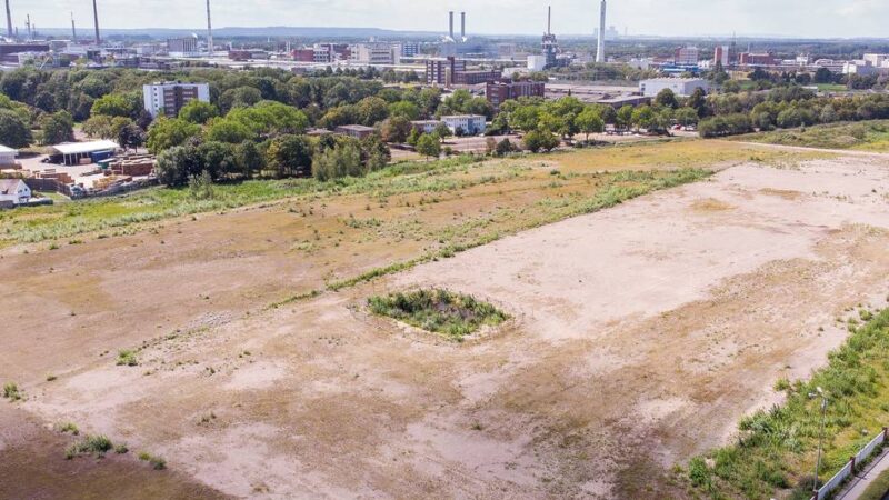 Arbeiten in Dormagen: Bodenuntersuchungen auf dem Gelände der ehemaligen Zuckerfabrik