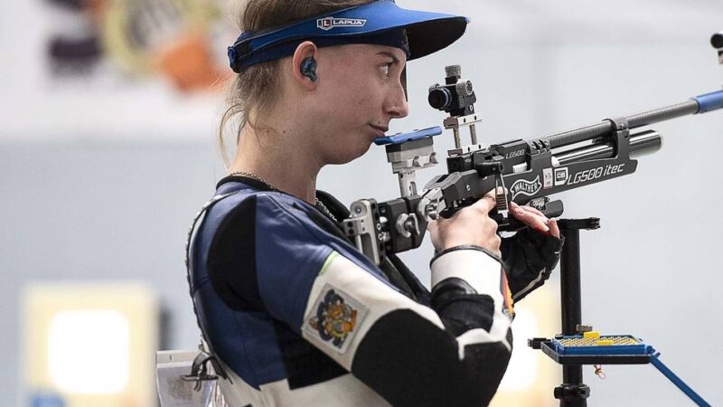 Kleinkaliber-EM in Osijek: Sportschützin Finnja Rentmeister kehrt mit drei EM-Medaillen zurück