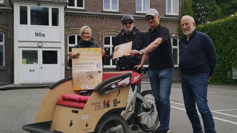 Treffpunkt am Grünzug: Werstener Bienenlauf führt durch den Düsseldorfer Stadtteil