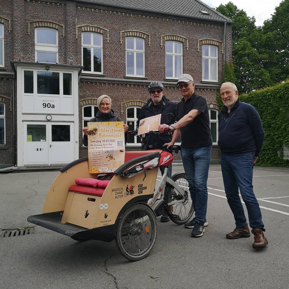 Treffpunkt am Grünzug: Werstener Bienenlauf führt durch den Düsseldorfer Stadtteil