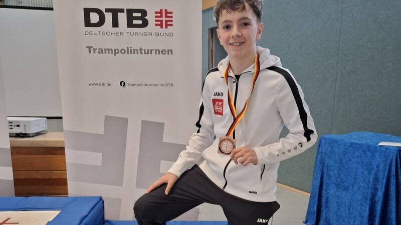 ATV Hückeswagen: Bronze bei Deutschen Meisterschaften im Trampolinturnen