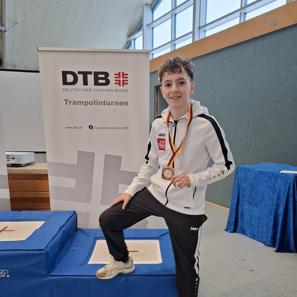 ATV Hückeswagen: Bronze bei Deutschen Meisterschaften im Trampolinturnen