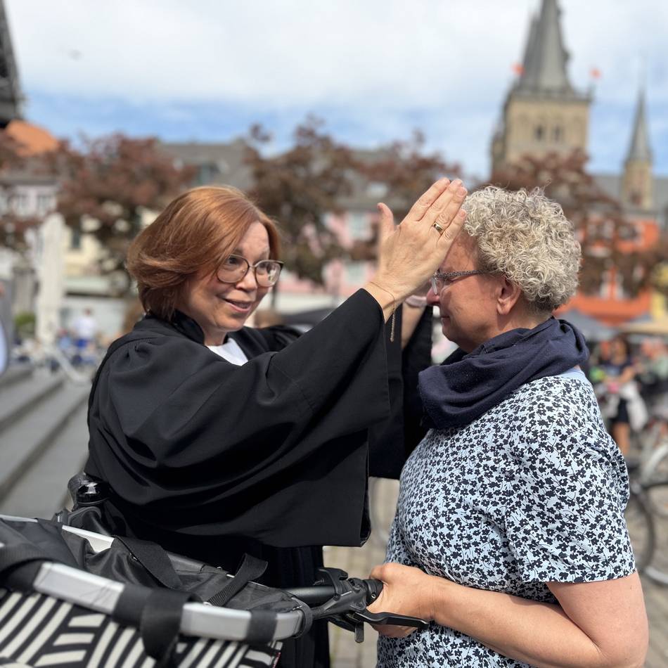 „Bewahre uns vor Unfällen“: Radfahrer bekommen in Xanten den Segen