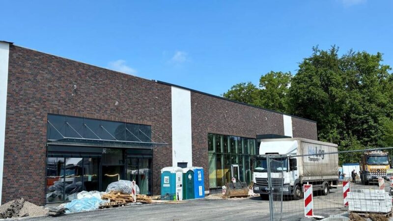 Eröffnung steht bevor: Emmerich bekommt riesiges Einkaufszentrum an der B220