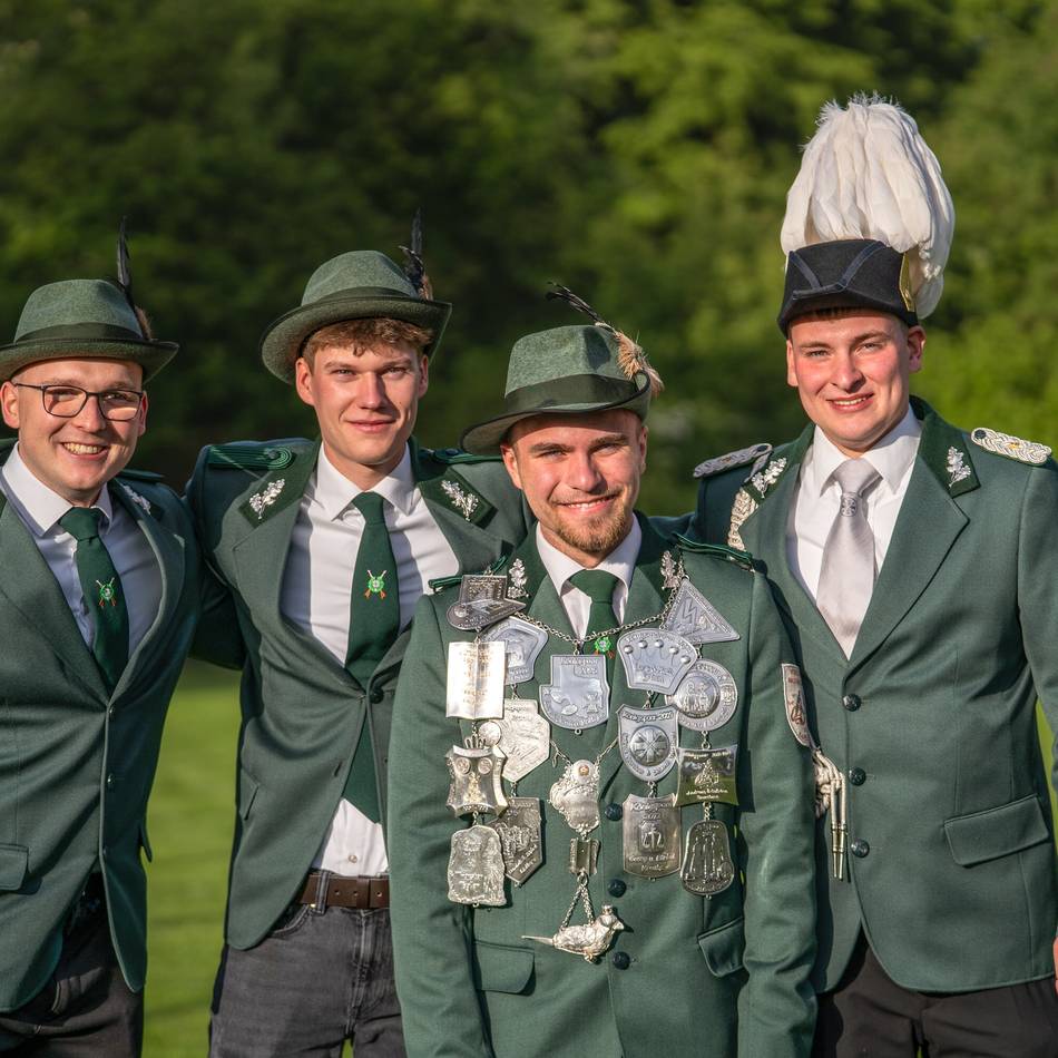 Vogeschießen in Geldern: Luc Heußen ist neuer Schützenkönig in Kapellen