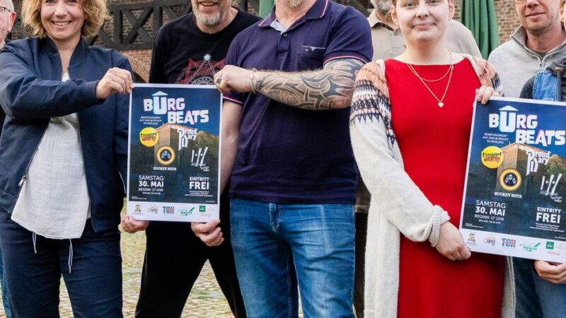 Burg Beats Erkelenz: Vier Bands rocken den Burghof für den guten Zweck