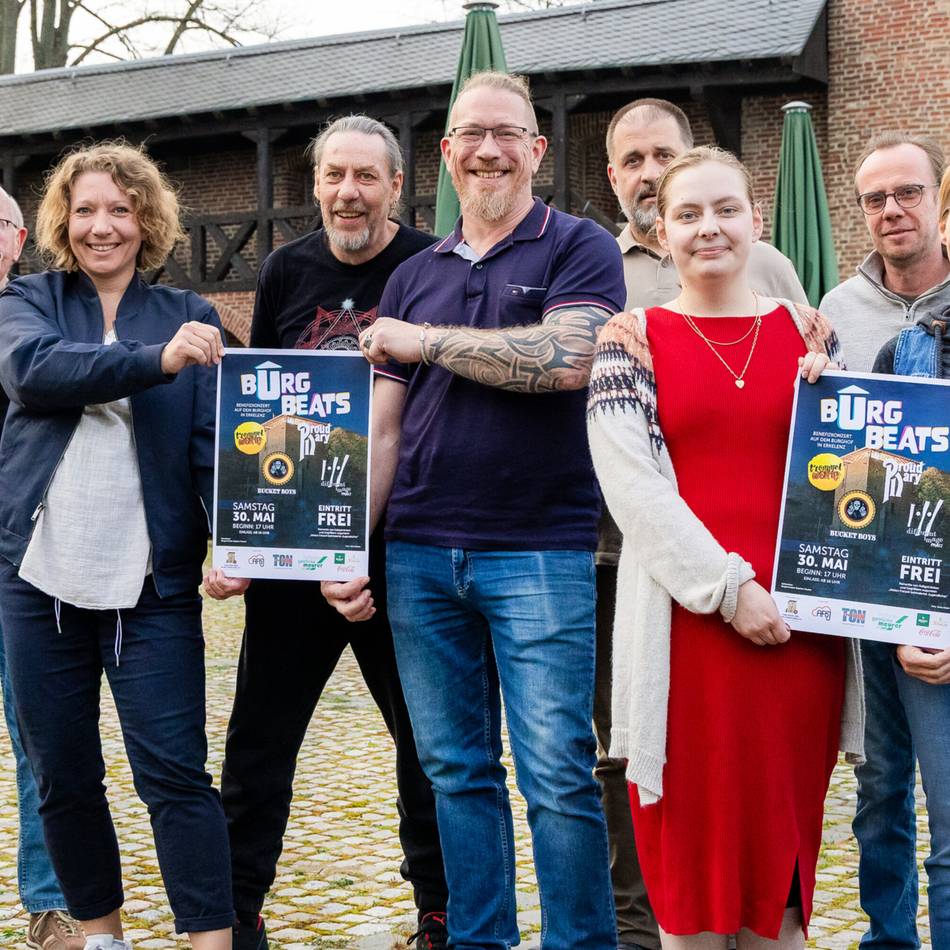 Burg Beats Erkelenz: Vier Bands rocken den Burghof für den guten Zweck