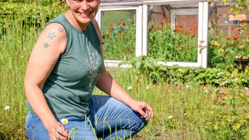 Mähfreier Mai: Warum eine Tenholterin ihren Garten wild wachsen lässt